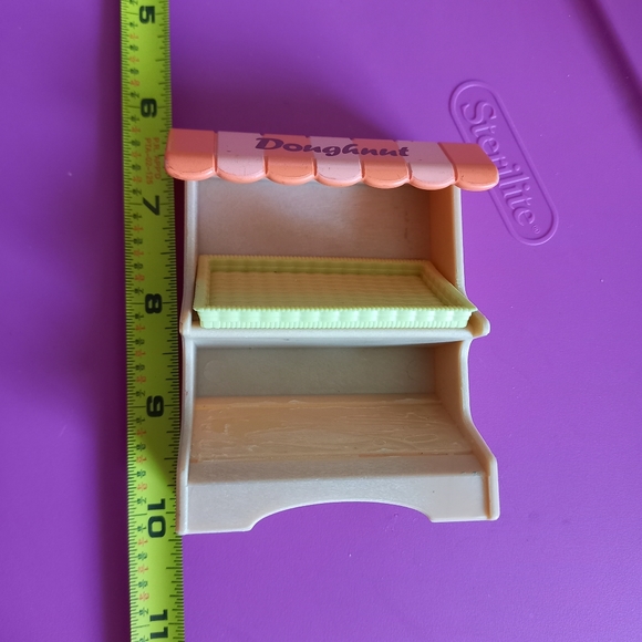 Calico critters Sylvanian families Doughnut store replacement piece stand toy - Picture 6 of 8